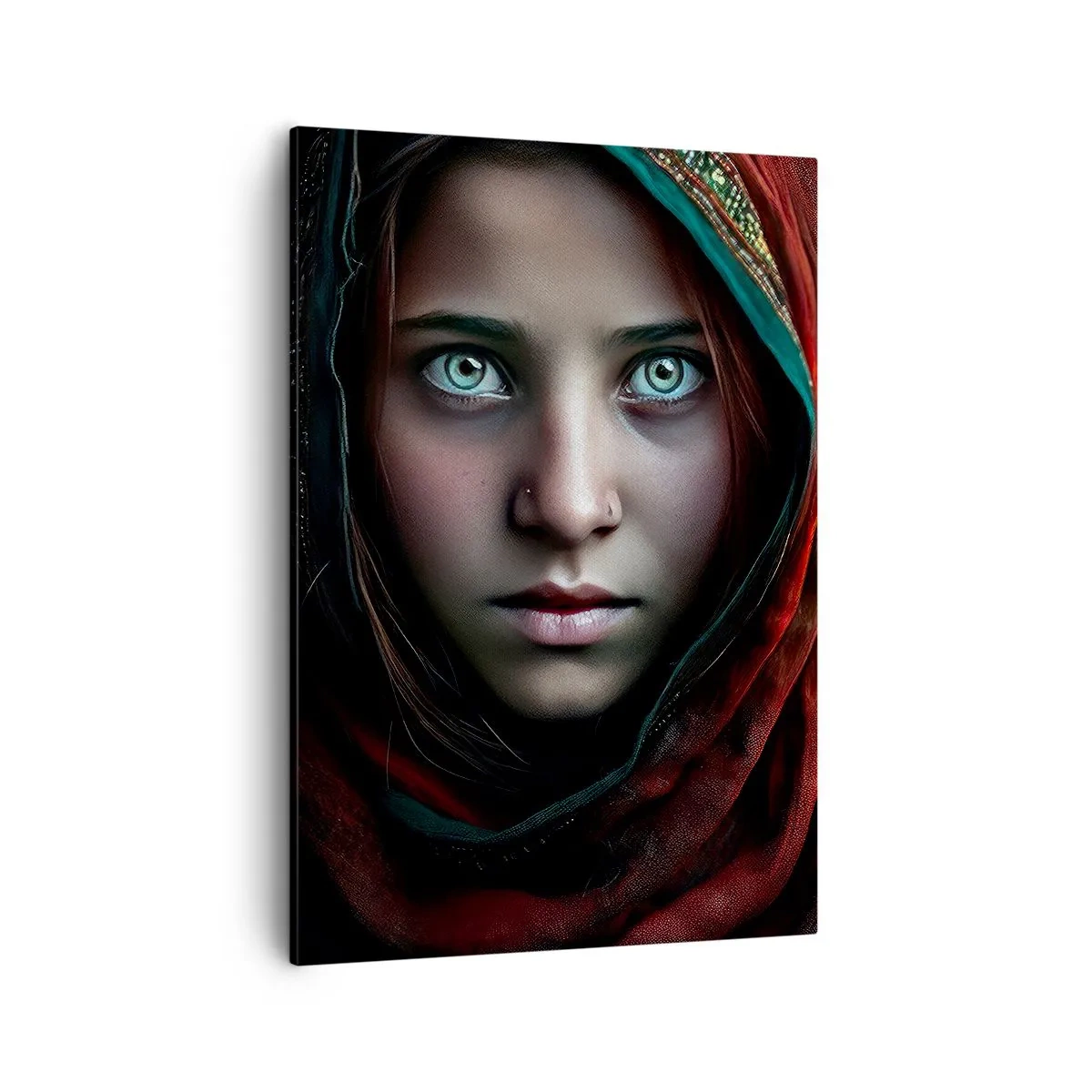 Schilderen op canvas - Oosterse prinses - 50x70 cm