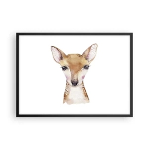 Poster in een zwarte lijst - De aard van onschuld - 70x50 cm