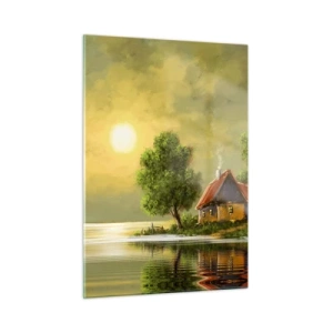 Schilderen op glas - Mooi, als een foto - 50x70 cm
