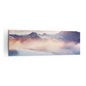 Schilderen op canvas - De kracht en puurheid van de natuur - 160x50 cm