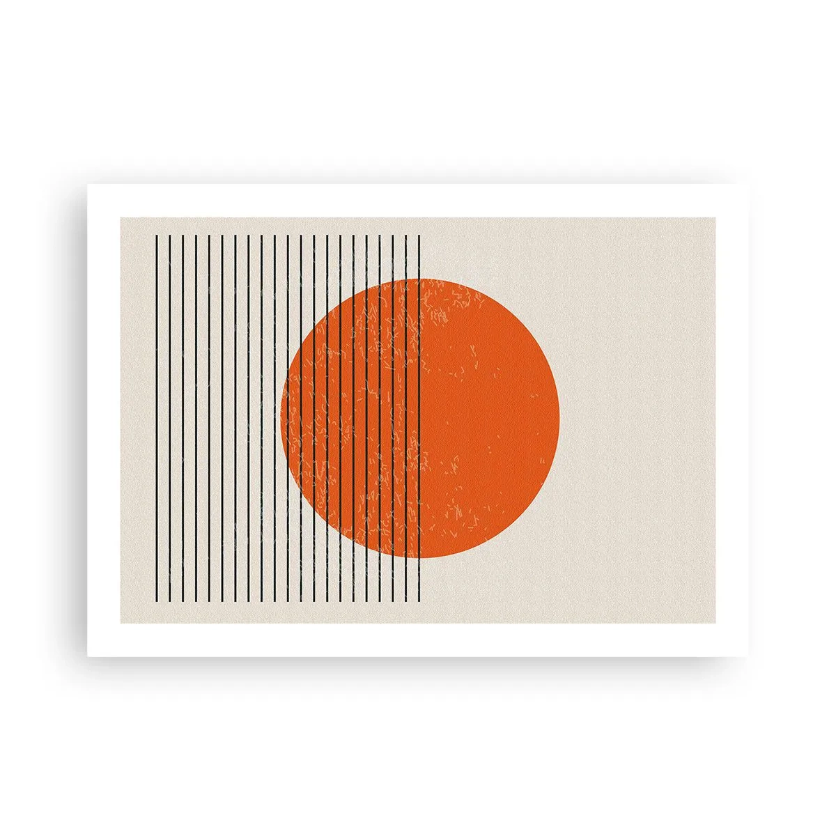 Poster - Altijd de zon - 70x50 cm