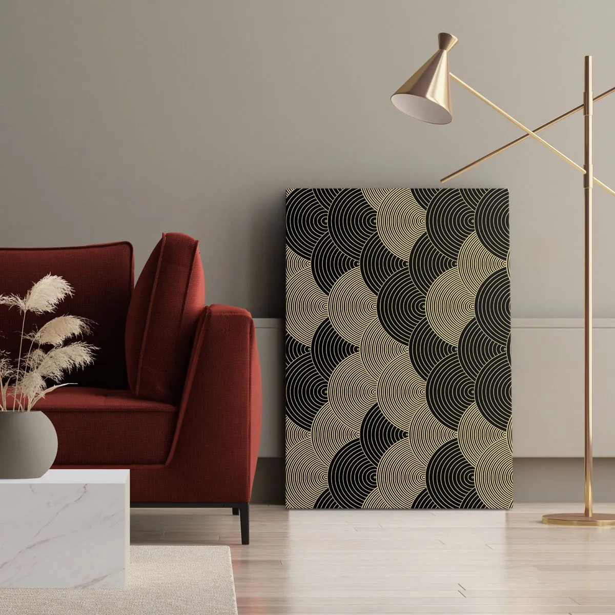 Schilderen op canvas - Eenheid in veelheid - 80x120 cm