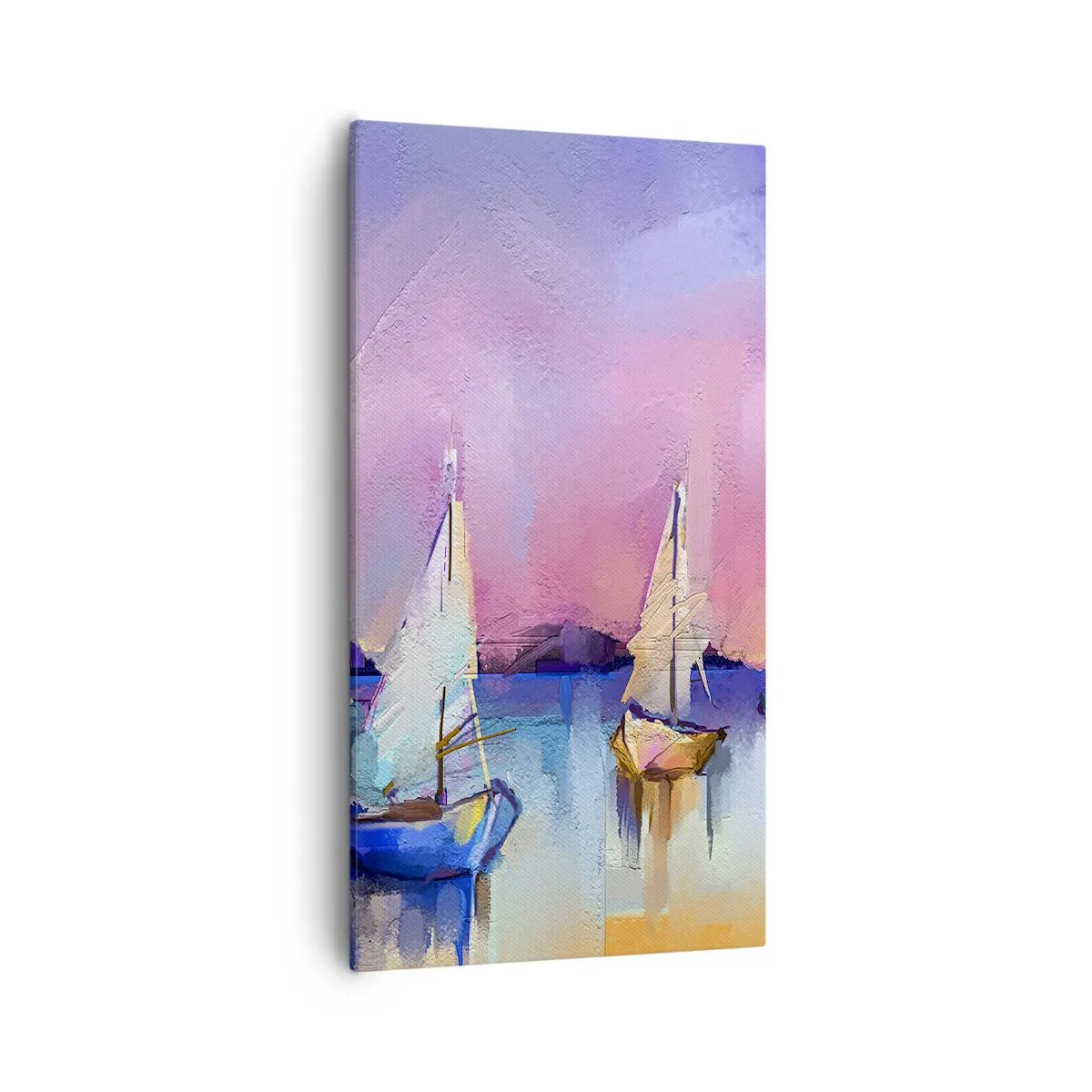 Schilderen op canvas - Richting: breed water - 55x100 cm