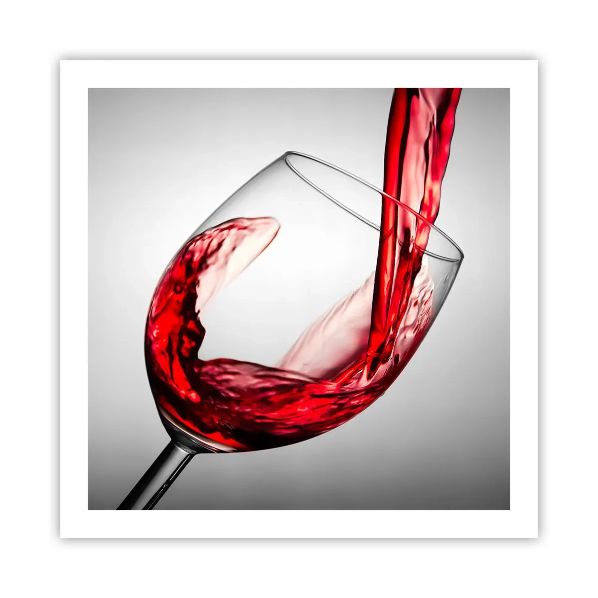 Poster - Kleur - beweging - geluid - 60x60 cm