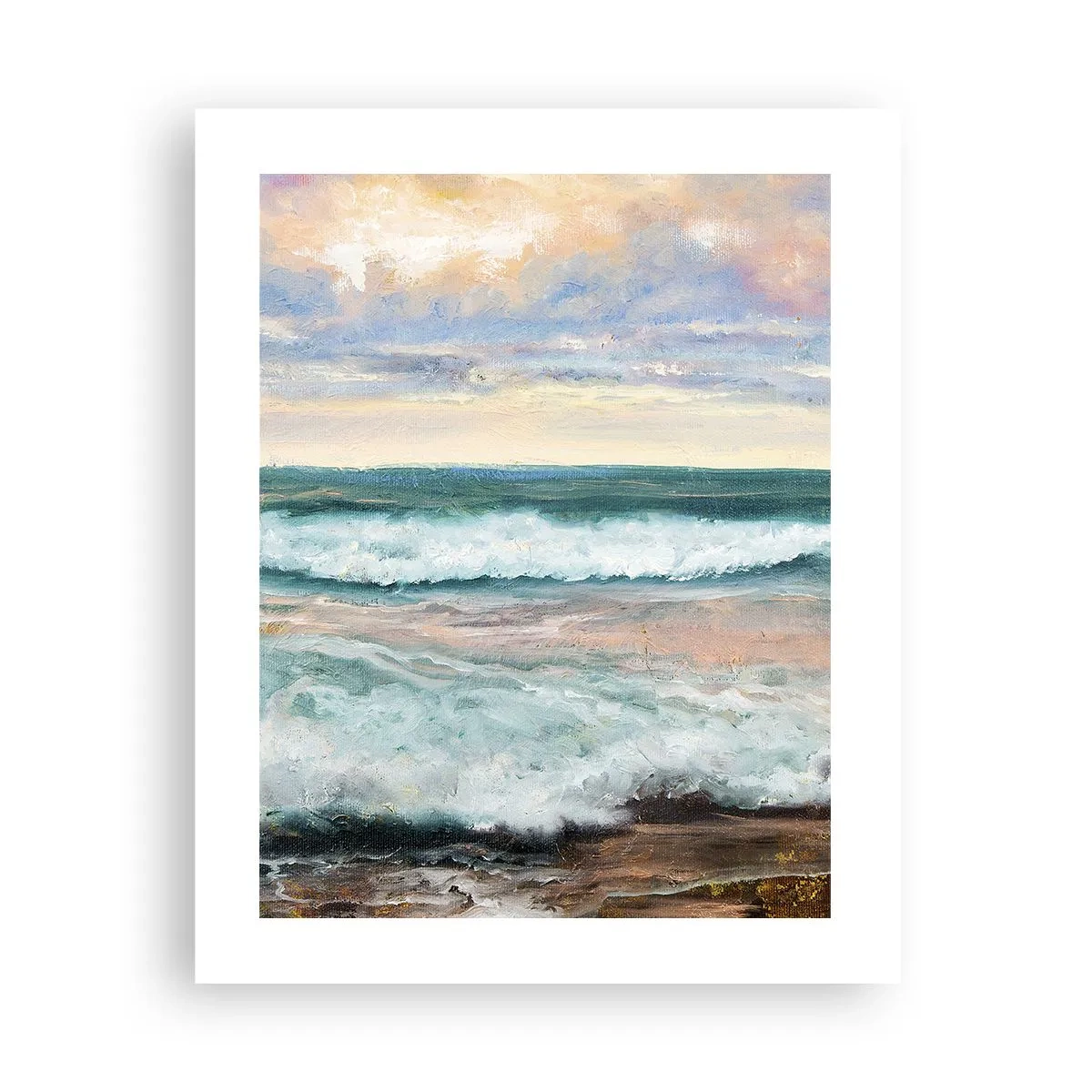 Poster - Hier maak je je ziel glad - 40x50 cm