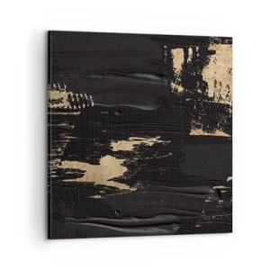 Schilderen op canvas - Spoor van aanraking - 60x60 cm