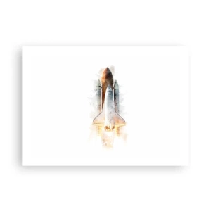 Poster - Ontdekkingsreizigers, aan de slag - 70x50 cm