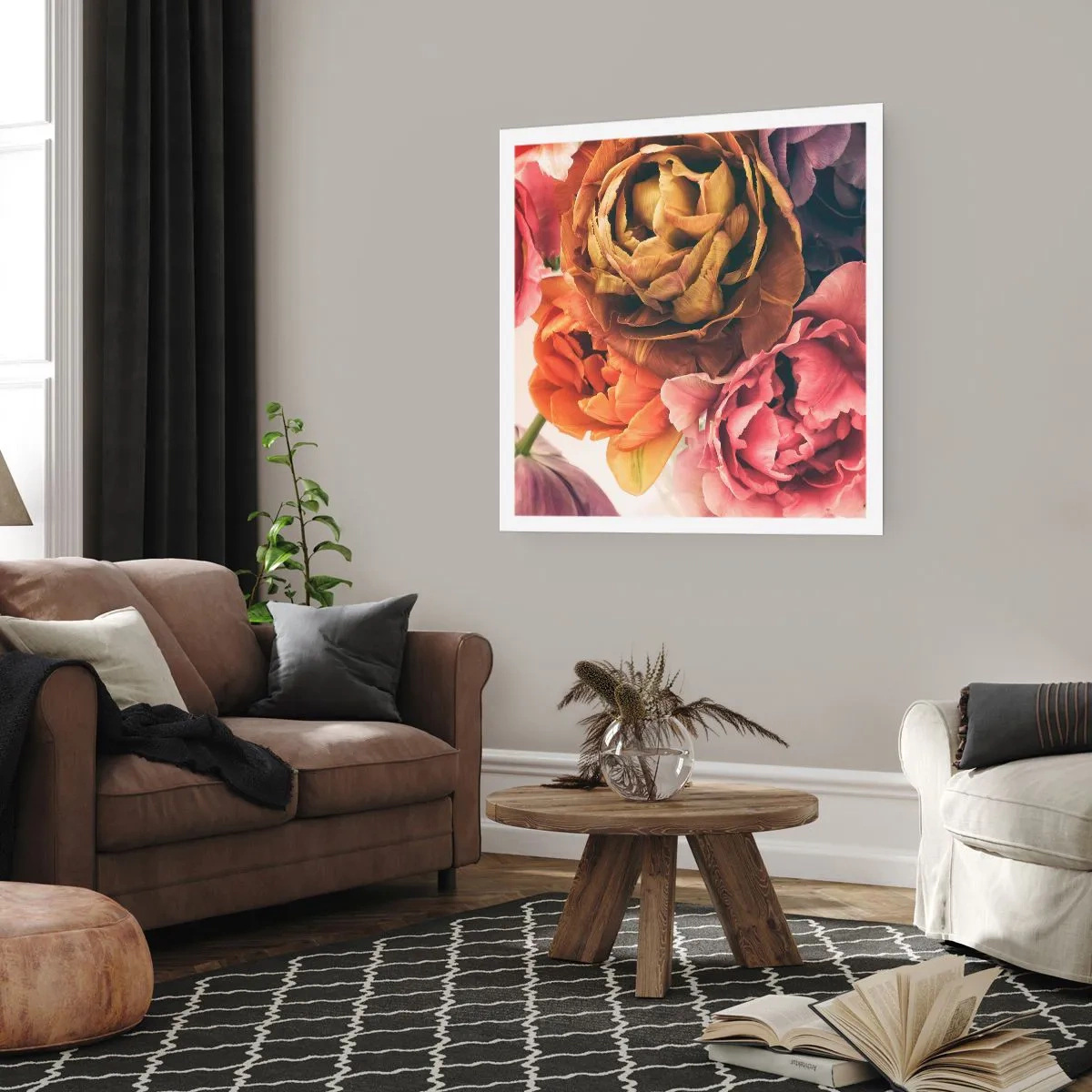 Poster - Een viering van het leven - 30x30 cm