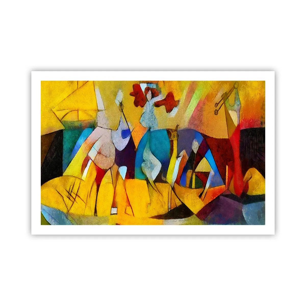 Poster - Zon - leven - vreugde - 91x61 cm