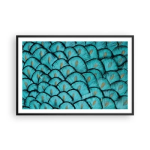 Poster in een zwarte lijst - Het grote verengala - 91x61 cm