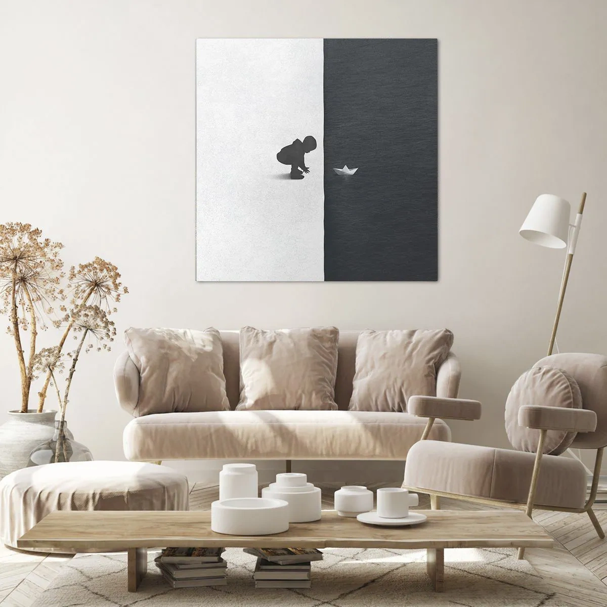 Schilderen op canvas - Geweldige expeditie - 50x50 cm
