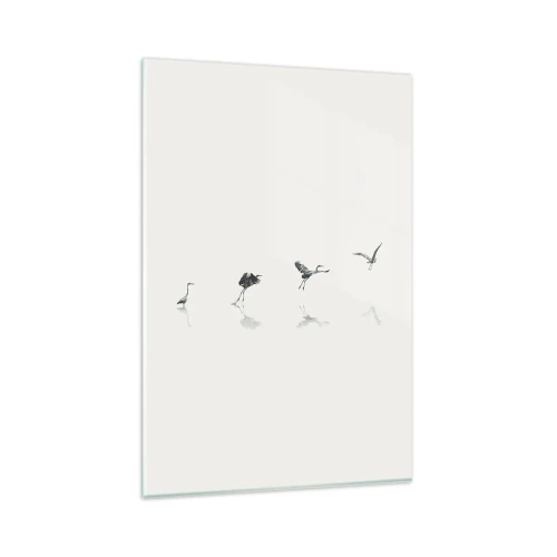 Schilderen op glas - Vier eenvoudige stappen - 80x120 cm