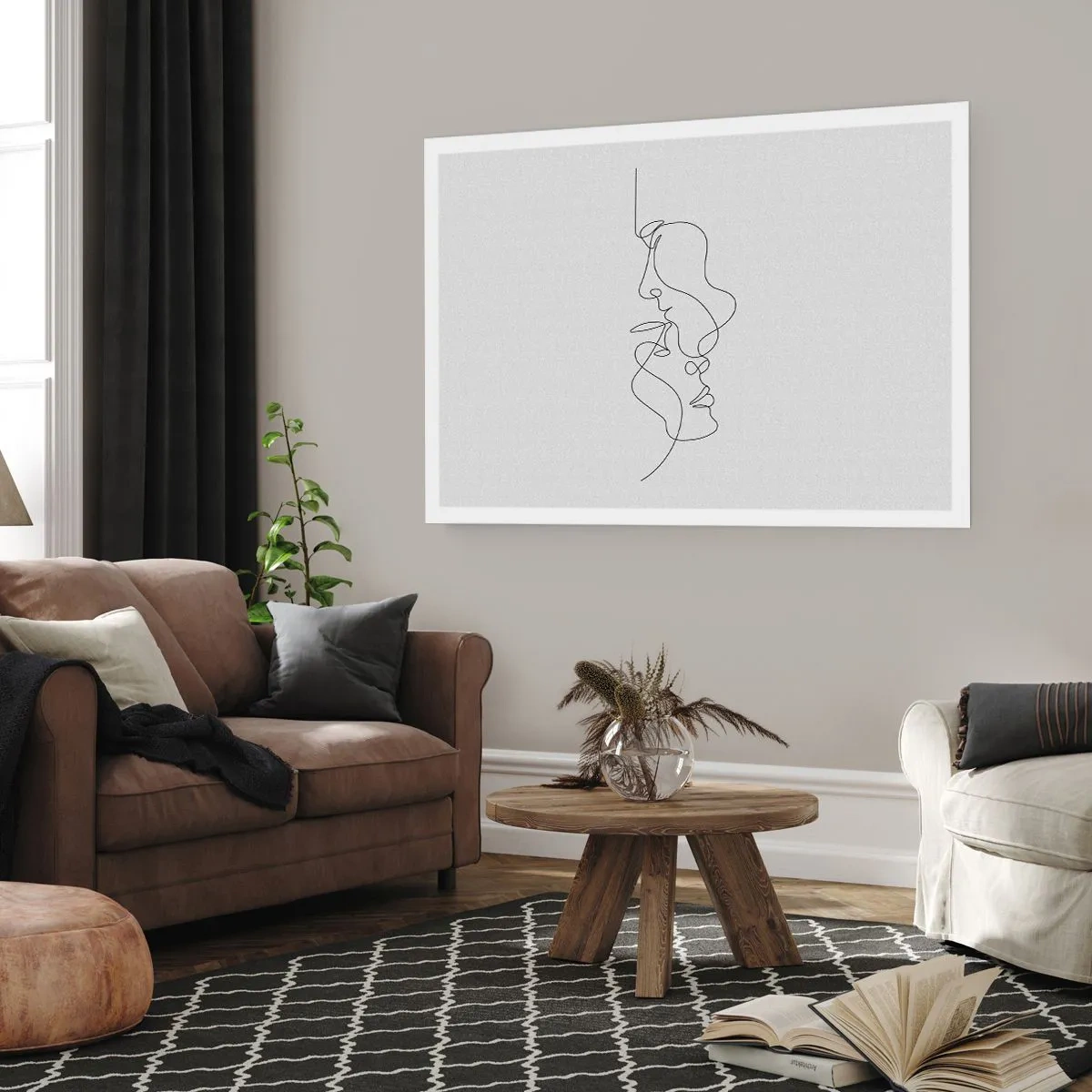 Poster - De hitte van bittere verlangens - 40x30 cm