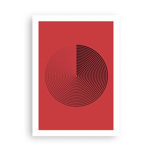 Poster - Circulaire beweging - 50x70 cm