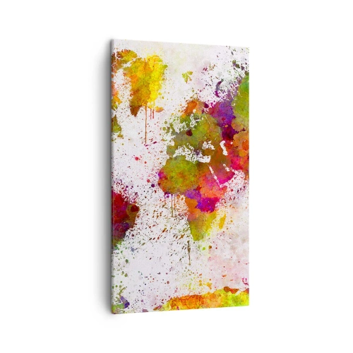 Schilderen op canvas - Op de een of andere manier is het hetzelfde geworden - 45x80 cm