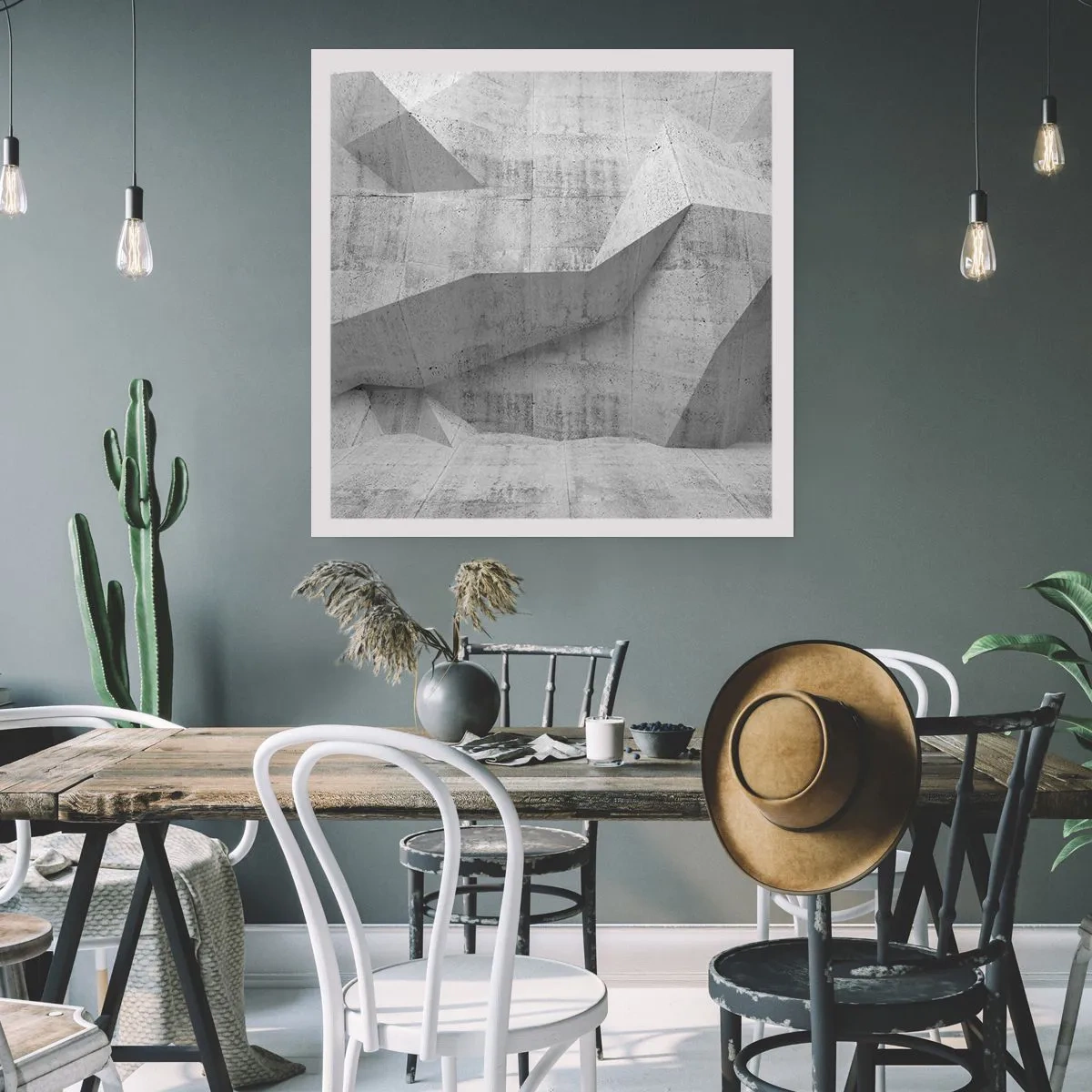 Poster - Een echte uitdaging - 30x30 cm