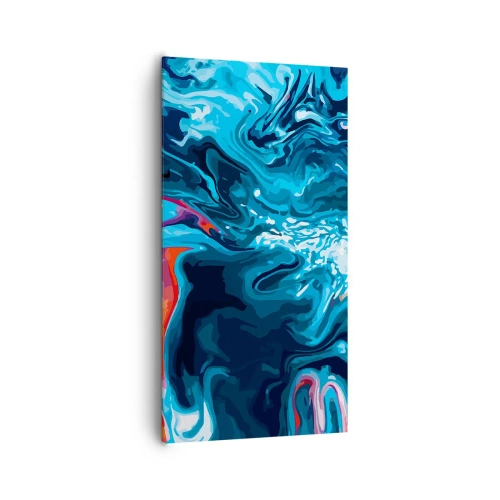 Schilderen op canvas - Reis naar het centrum van de hemel - 65x120 cm