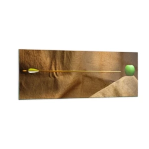 Schilderen op glas - Roep de geest van William Tell op - 140x50 cm