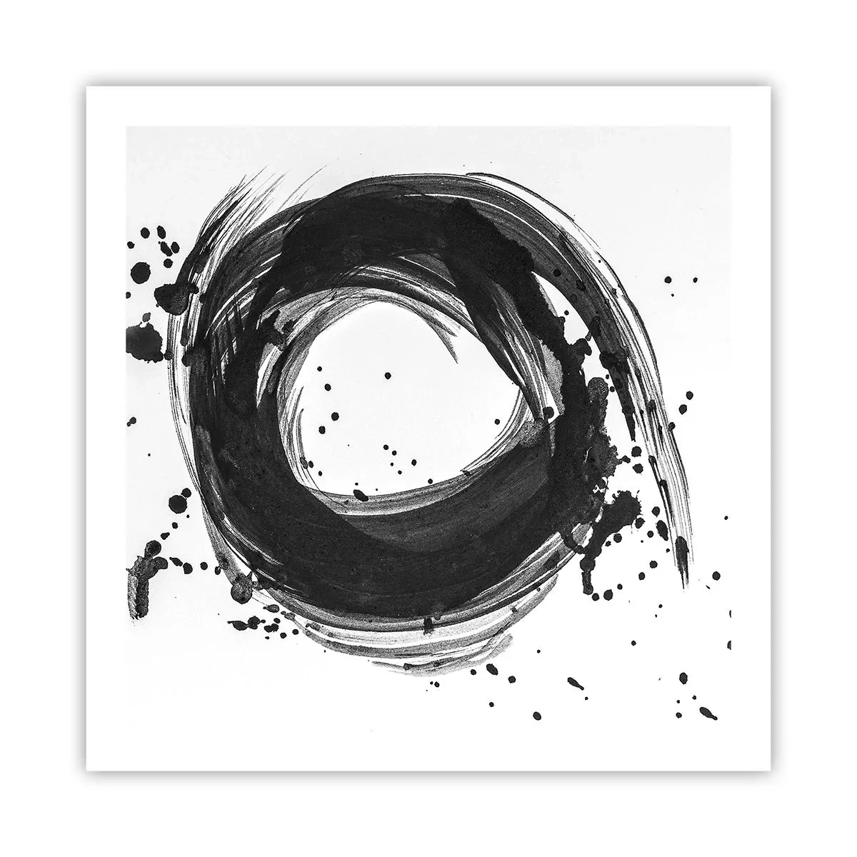 Poster - De draaikolk van de schepping - 60x60 cm