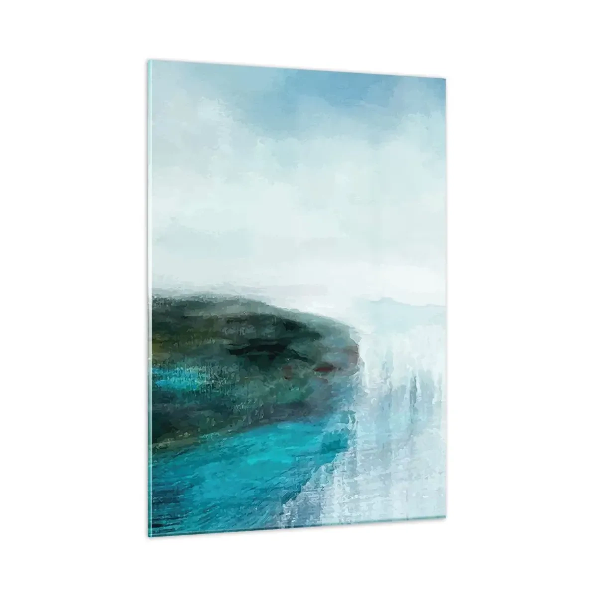 Schilderen op glas - Nautische abstractie - 50x70 cm