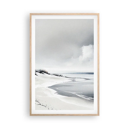 Een poster in een licht eiken lijst - Voor altijd samen - 61x91 cm