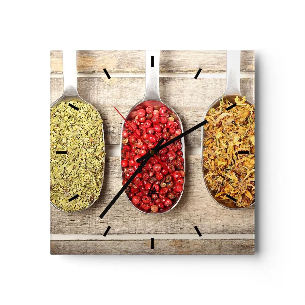 Wandklok - Klok - Keuken magie - 30x30 cm