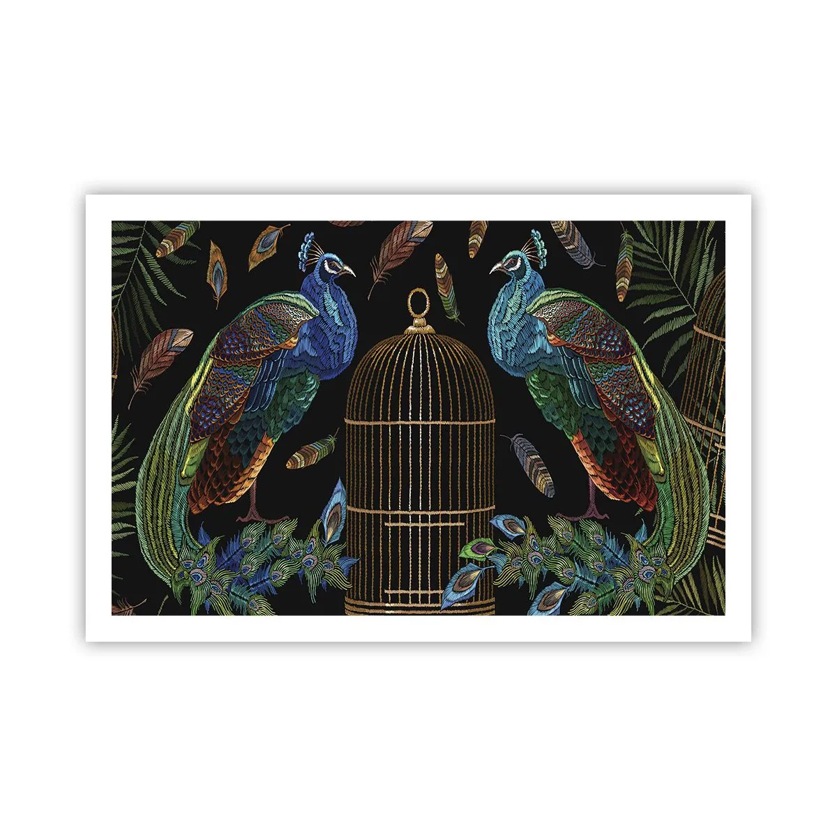 Poster - In koninklijke gewaden - 91x61 cm