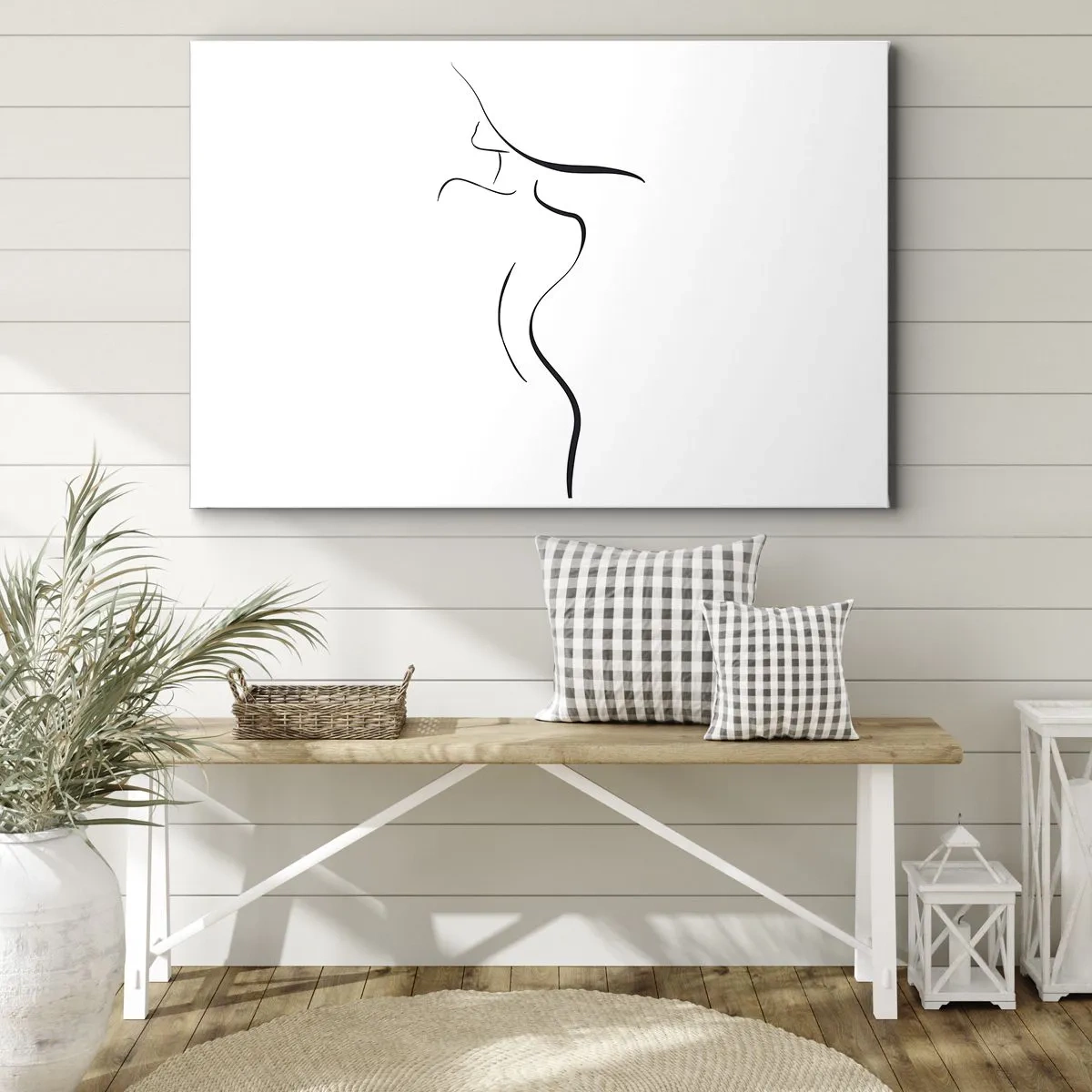 Schilderen op canvas - Ongrijpbaar als een golf - 100x70 cm