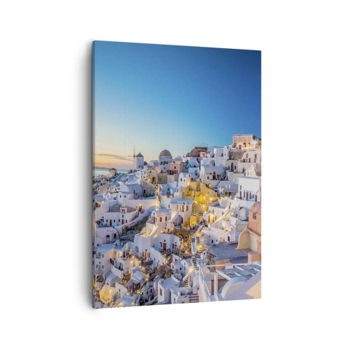 Schilderen op canvas - De essentie van Grieksheid - 50x70 cm
