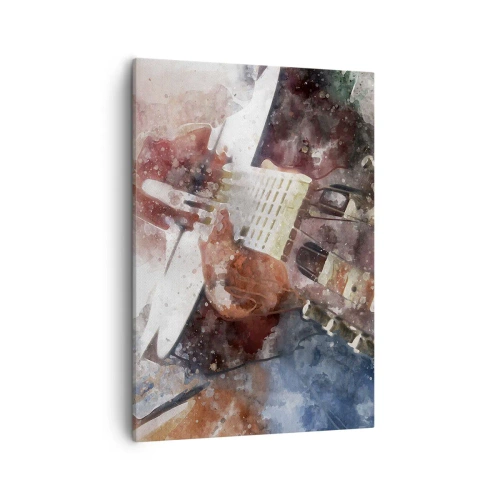 Schilderen op canvas - En wat vind je ervan? - 50x70 cm