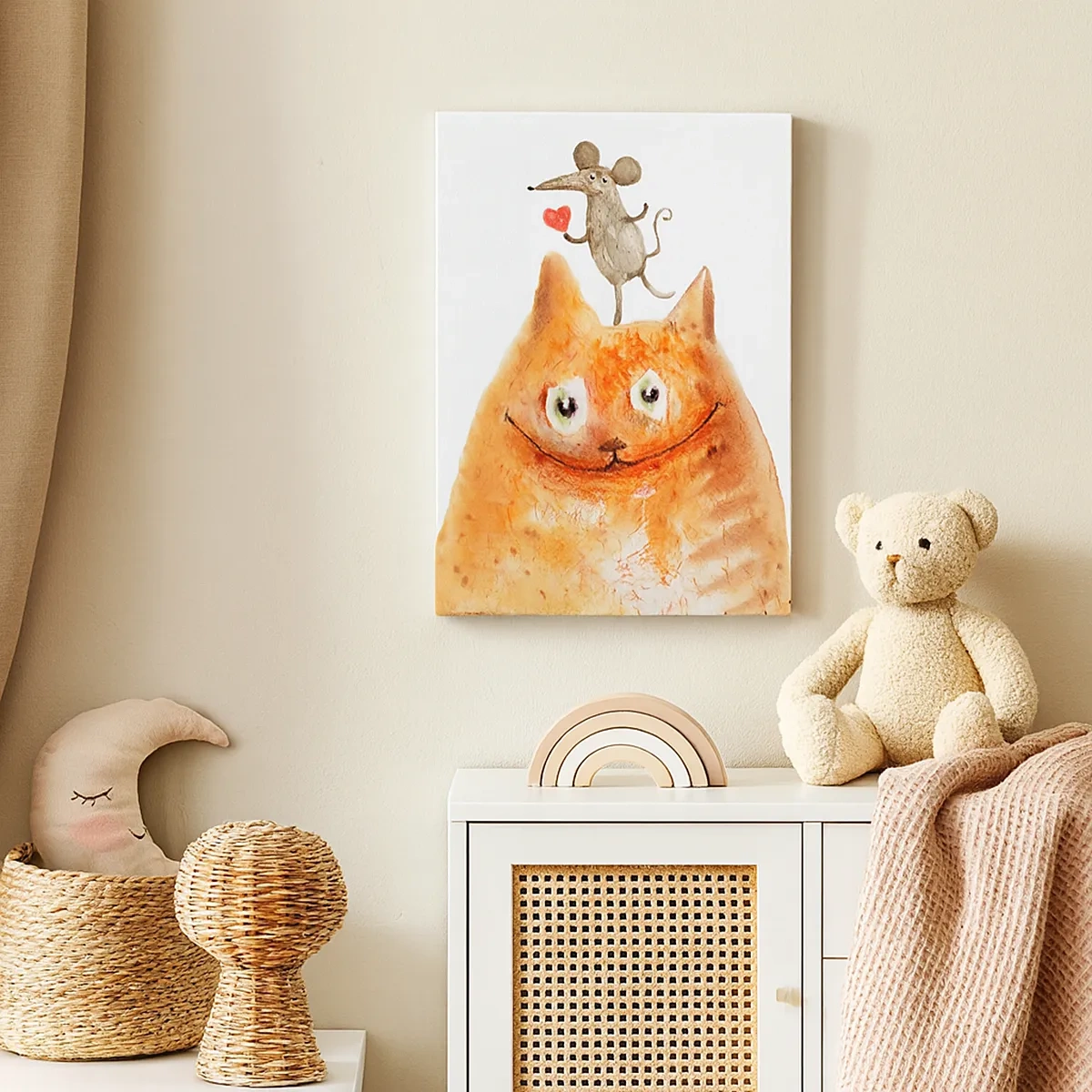 Schilderen op canvas - De paradoxen van de liefde - 50x70 cm