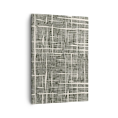 Schilderen op canvas - Geweven compositie - 50x70 cm