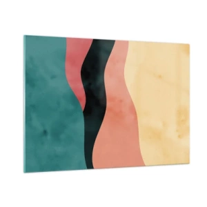 Schilderen op glas - Conforme non-conformiteit - 100x70 cm