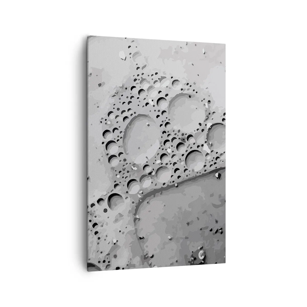 Schilderen op canvas - Schuimspoor - 80x120 cm