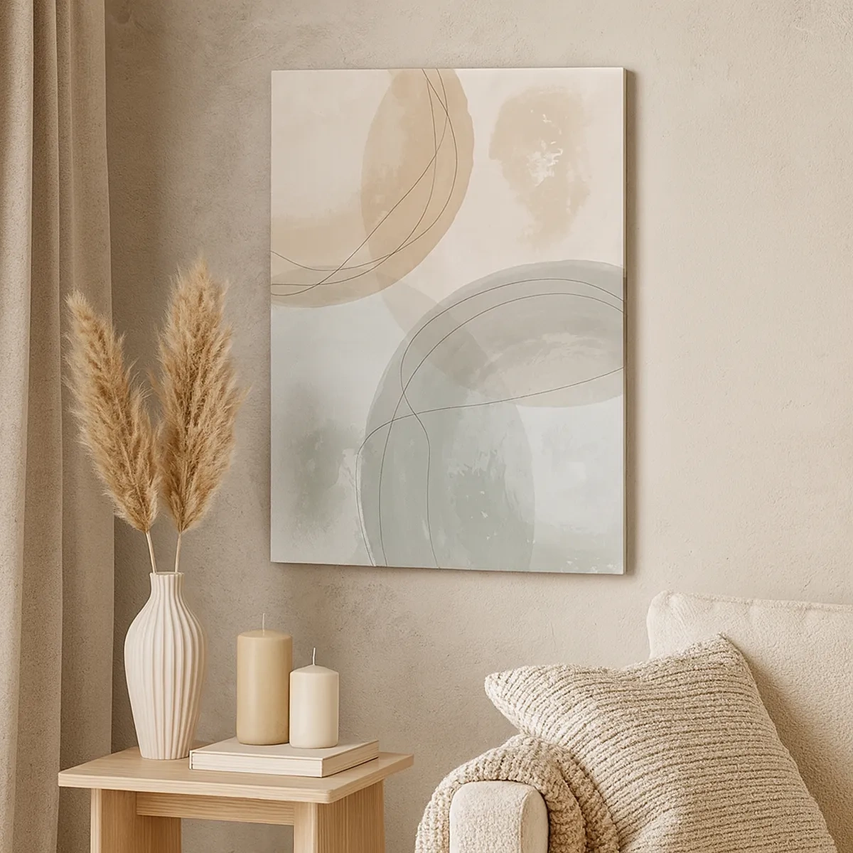 Schilderen op canvas - Indringende werelden - 50x70 cm