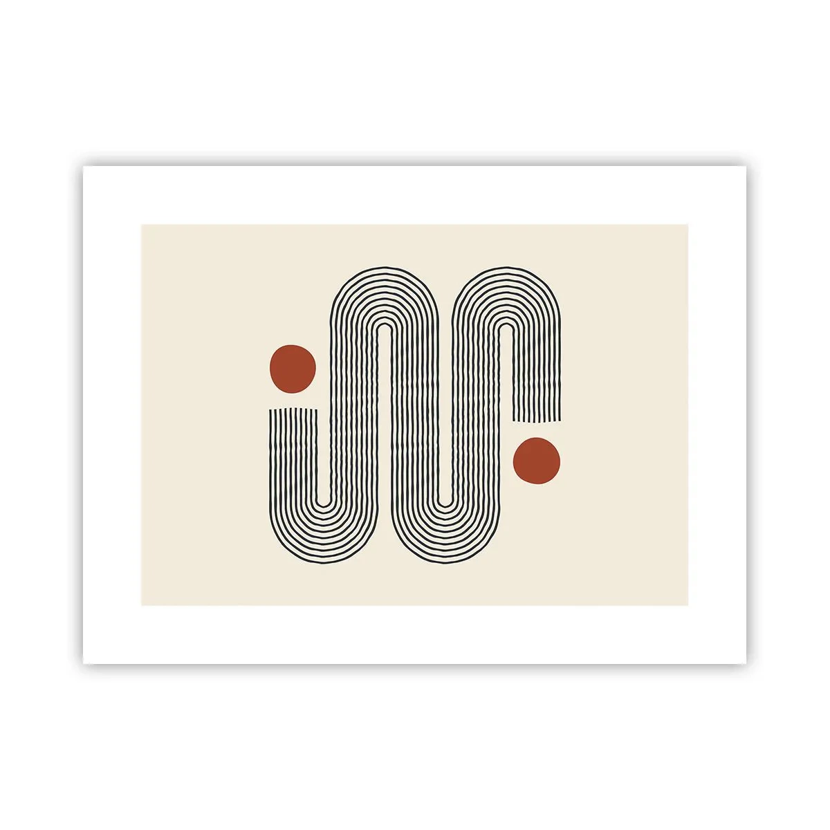 Poster - Van het begin tot het eind - 40x30 cm