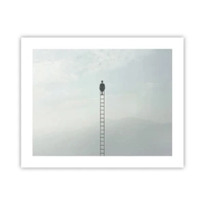 Poster - Stap verder op! - 50x40 cm