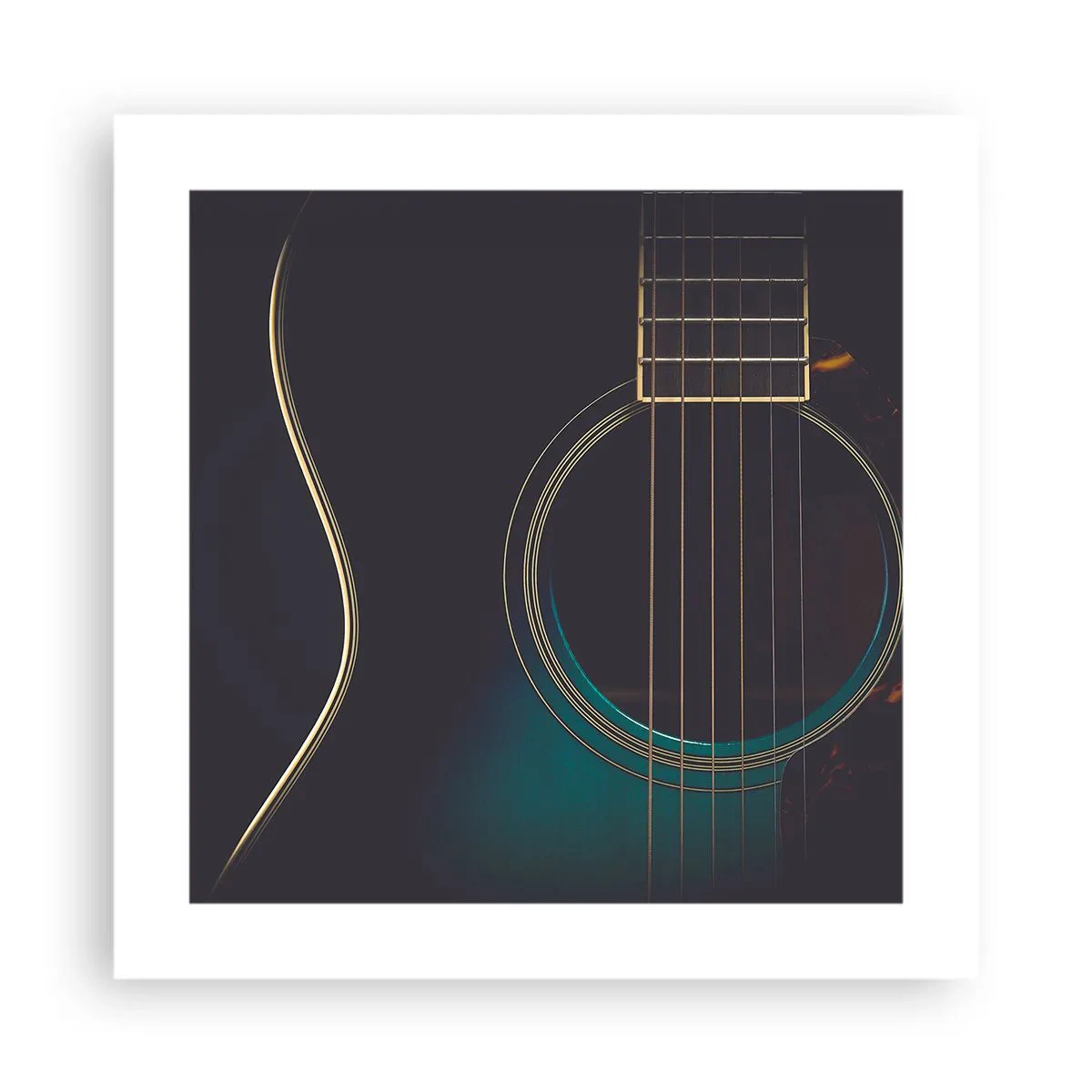 Poster - Nog even voordat het klinkt - 40x40 cm