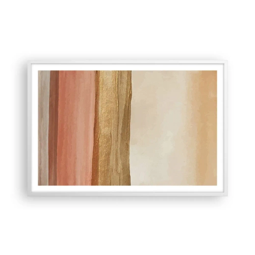 Poster in een witte lijst - Verticale compositie - 91x61 cm