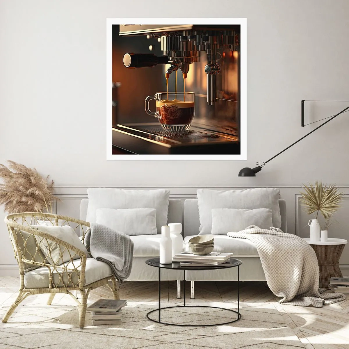 Poster - Een sensuele mix - 50x50 cm