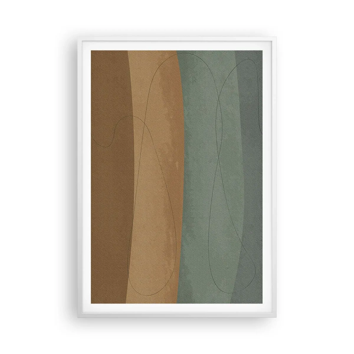 Poster in een witte lijst - Horizontale compositie - 70x100 cm