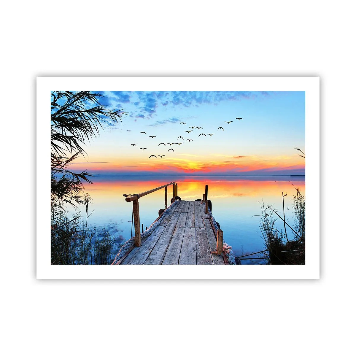 Poster - Het is tijd om terug te gaan... - 70x50 cm
