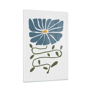 Schilderen op glas - Van een tak tot een bloem - 70x100 cm