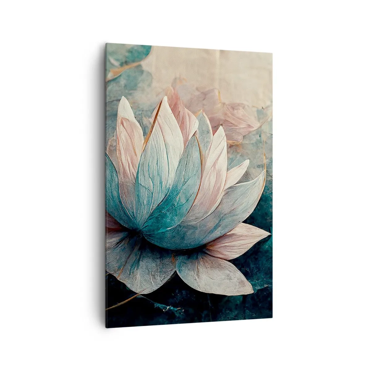 Schilderen op canvas - Sterren van het meer - 80x120 cm