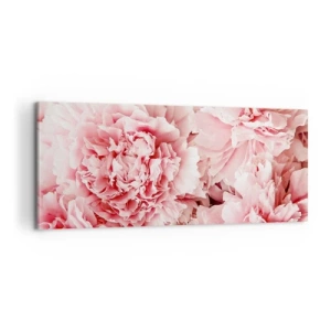 Schilderen op canvas - Roze droom - 100x40 cm