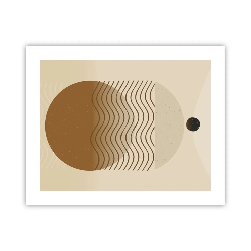 Poster - Over de oorsprong van geometrische figuren - 50x40 cm