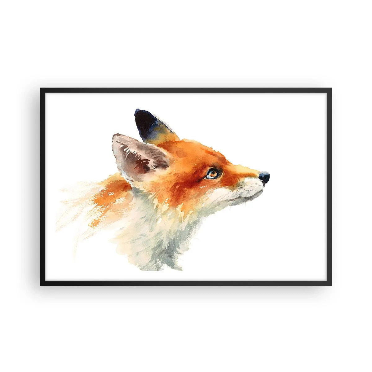 Poster in een zwarte lijst - Je kunt nooit voorzichtig genoeg zijn - 91x61 cm