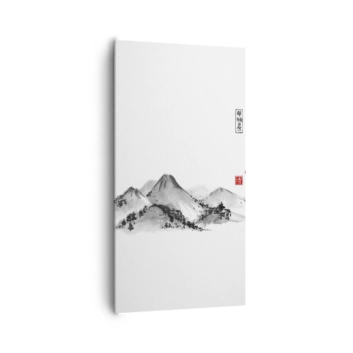 Schilderen op canvas - Oneindige verte - 65x120 cm