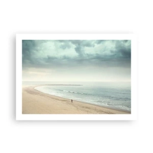 Poster - op zoek naar vrede - 70x50 cm