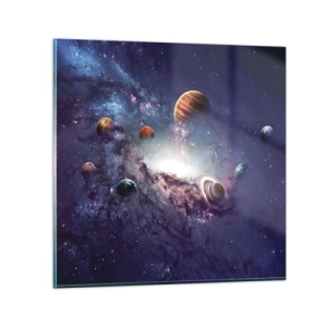 Schilderen op glas - Zonne-dans systeem - 30x30 cm